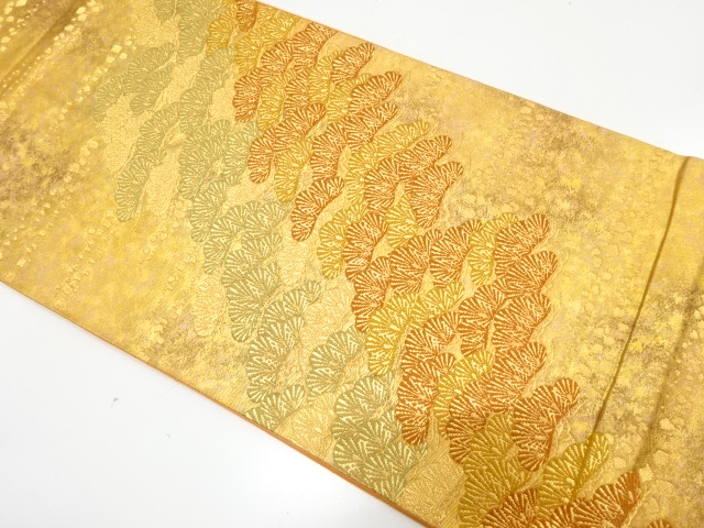 JAPANESE FUKURO OBI / WOVEN SCATTERED FOIL